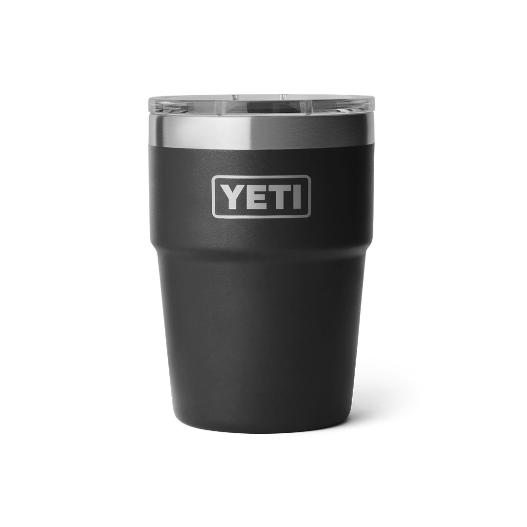 YETI Rambler 16 oz Stackable Cup with MagSlider Lid - Black